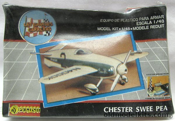Pegaso 1/48 Chester Swee Pea with Airport Diorama (Ex-Lindberg), P2040 plastic model kit